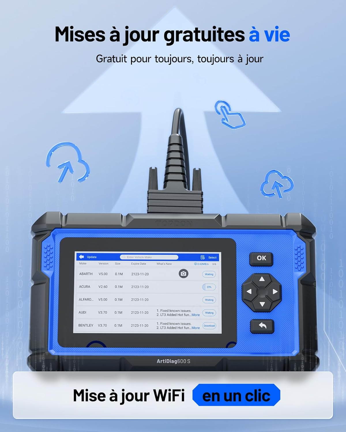 ArtiDiag600S Valise Diagnostic Auto OBD2